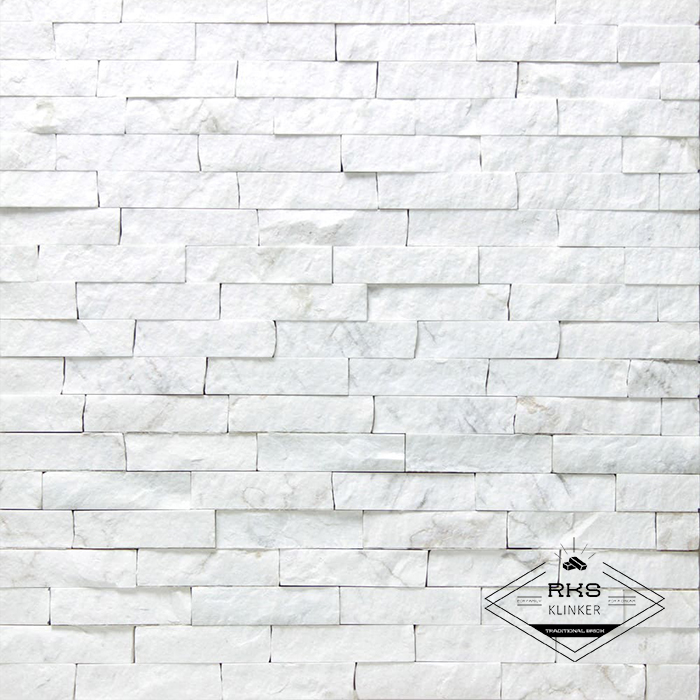 Фасадный камень Полоса - Мрамор Белый Импортный Thassos Extra в Старом Осколе